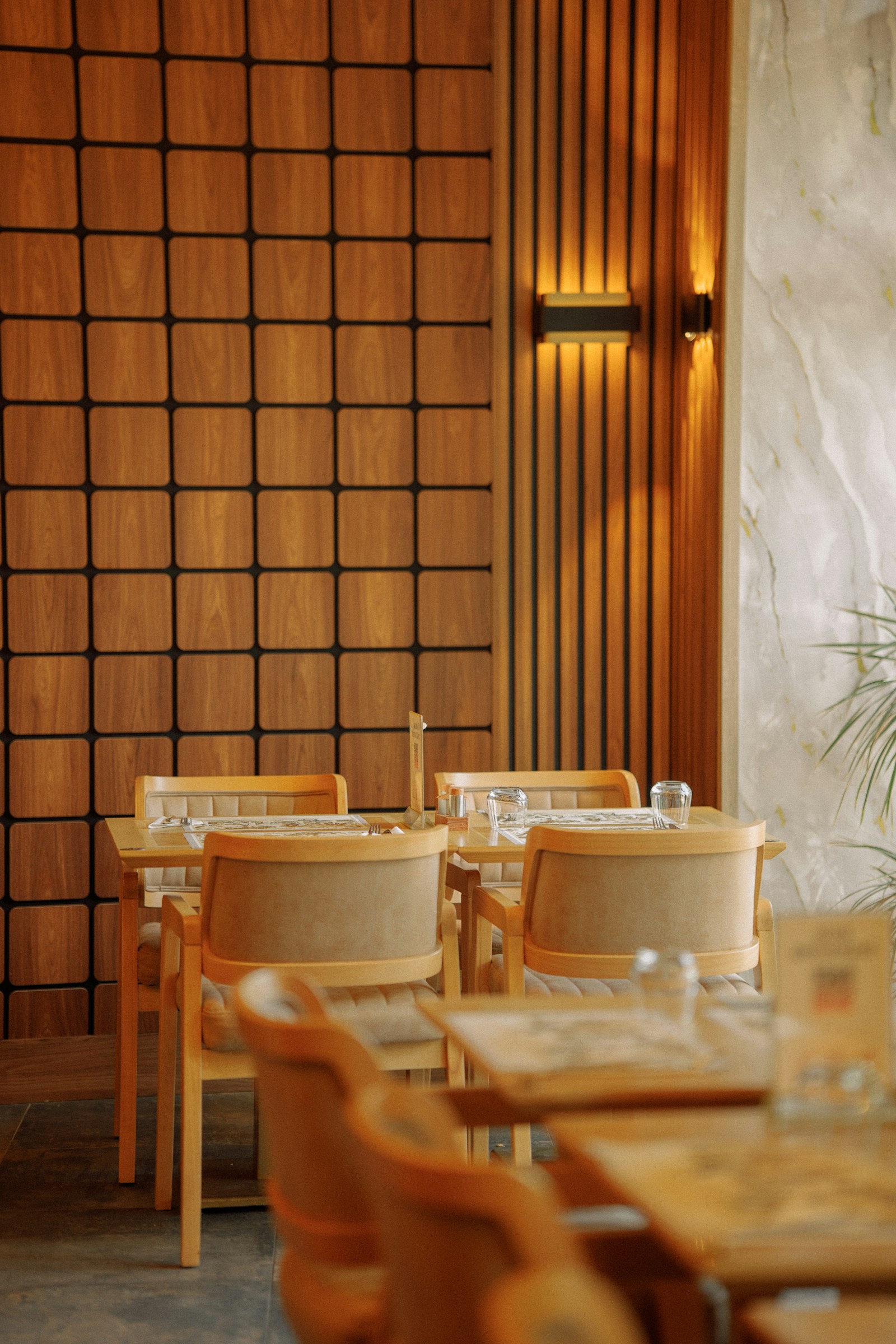 Warm Dining — interior design concept